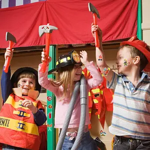 Dövmeler geçicidir, tematiktir, bir itfaiyeci, bir parti, bir itfaiye aracı, bir vücut ve bir yüz çıkartmalar, malzemeler, itfaiyeci, yıldönümü için iyilikler Havai fişek partisinin 6 büyük satışı - №4