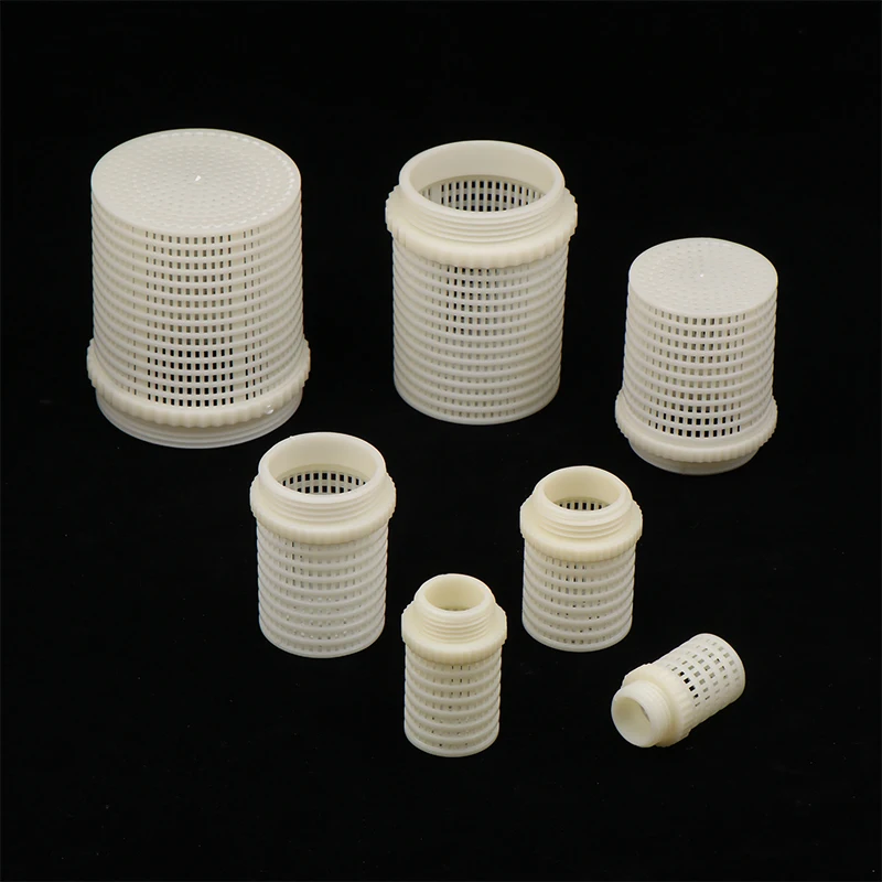 

ABS белая женская/мужская фильтрующая чашка, водяной насос, защитный шланг, сетчатый фильтр, фитинги для орошения сада, аквариум, фильтрующая чашка