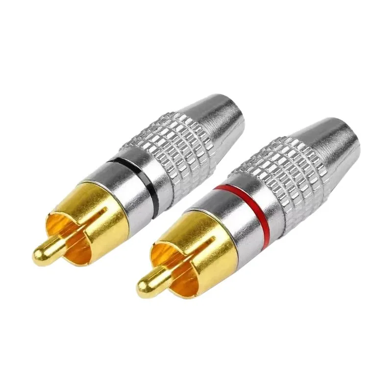 

Gold-plated RCA Head AV Plug Lotus Head Audio DVD AudioPlug Audio Cable AudioCable