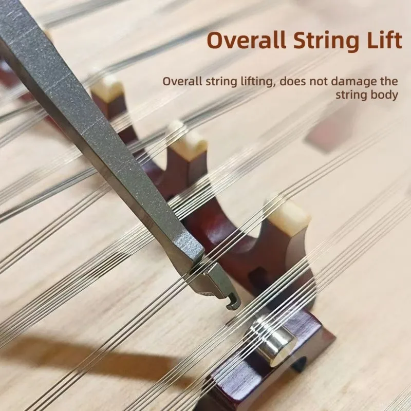 FSTE-Professional Multi-Function String Adjuster& Roller Ball Micro-Tuner- Compact Yangqin Tuning Wrench For Precision Tuning