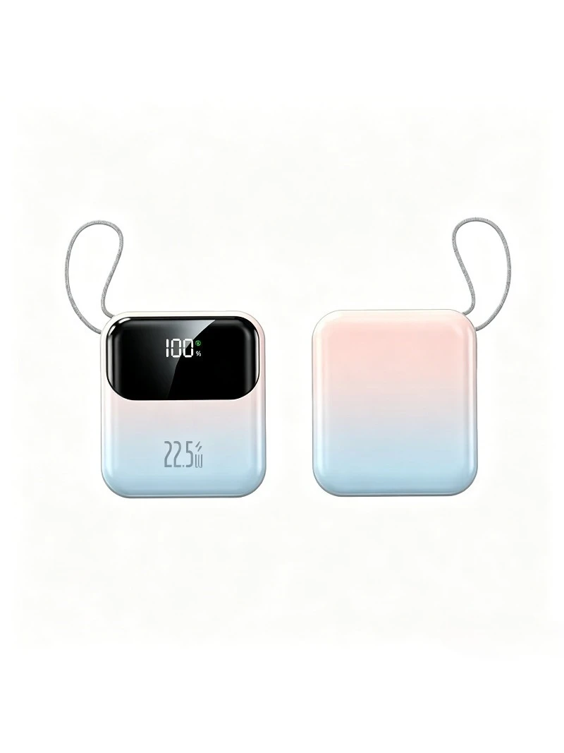 22.5W Fast Charging 20000mAh Large Capacity Mini Portable with Dual Mobile Phones Universal