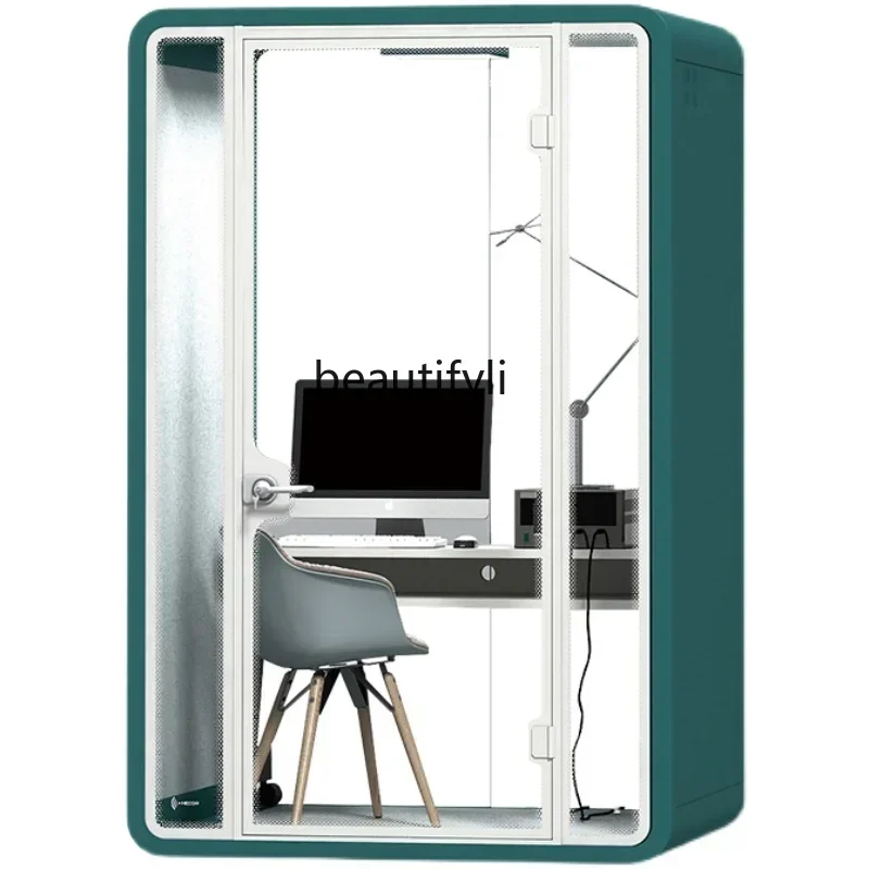 cc182R hj Soundproof Room Mute Cabin Office Telephone Booth Anchor Live Studio Room Mobile Recording Room