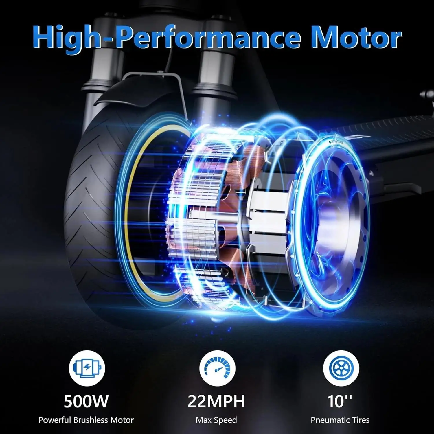 AOVOPRO سكوتر كهربائي 500 واط موتور 22mph أقصى سرعة الكبار APP سكوتر ذكي امتصاص الصدمات المضادة للانزلاق سكوتر كهربائي قابل للطي