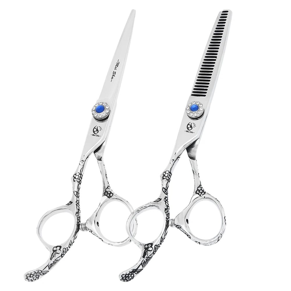 6.0" Left Hand Hairdressing Scissors JP440C Hair Cutting Thinning Shears for Left Handed User Professional Salon Clippers A0126A