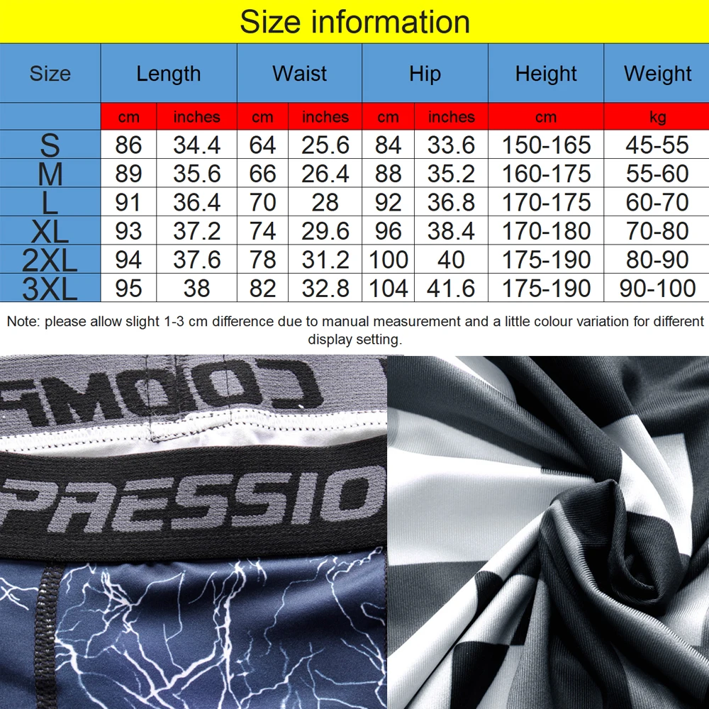 Running Crossfit Men\'s Tights Sports Compression Leggings Sportswear Gym Basketball Training Pants Excise Dry Fit Fitness