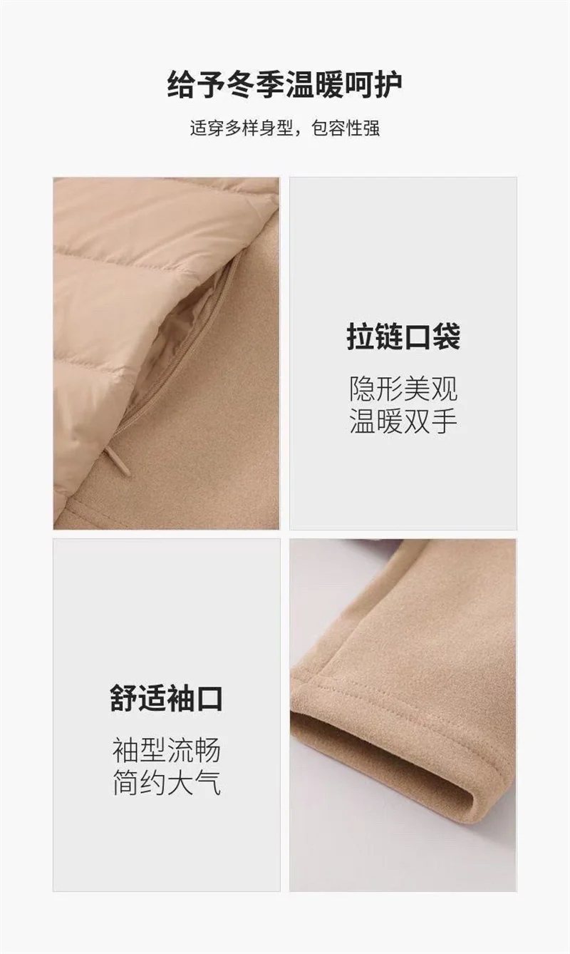 Light and Thin Down Cotton Coat for Women 2025 New Thin Design Windproof Warm Autumn Winter Cotton Jacket Outdoor Sports Jacket