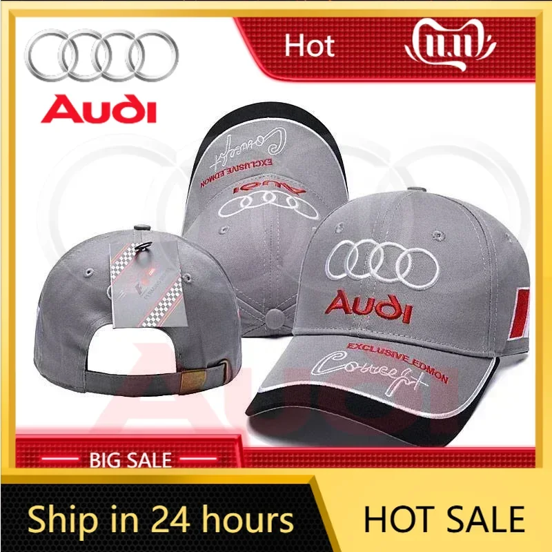 

2025 Hotfor Audi Embroidery Cotton Outdoor Baseball Cap Hat Sline Quattro A3 A4 A5 A6 A7 A8 S3 S4 S5 S6 S7 S8 SQ5 Q5 Q7 Q8 RS3 R