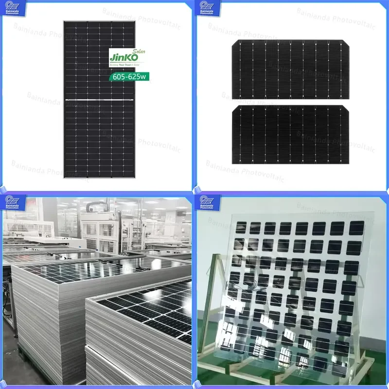 Jinke Solar Tiger Neo N-Type Bifacial Dual-Glass Photovoltaic Panel 660W High Efficiency Solar Module for Residential and