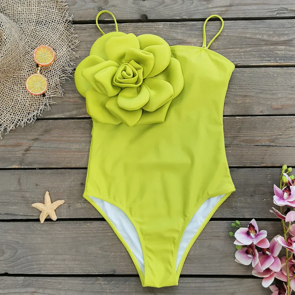 2023 neue Mode Ein Stück Badeanzug Rock Eine Schulter Badeanzug Drucken 3D Floral Bademode Frauen Abnehmen Badeanzug Strand Tragen