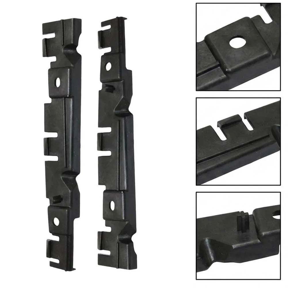 1 Pair Left Right Front Bumper Support Bracket Holder Guide 68074194AB 68074195AB For Fiat 500 2012-2015