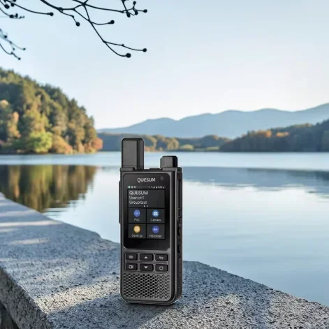 Global PTT 4G Zello LTE PoC Walkie TALKIE Network Radio With WIFI, Bluetooth, GPS,4300mAh Battery