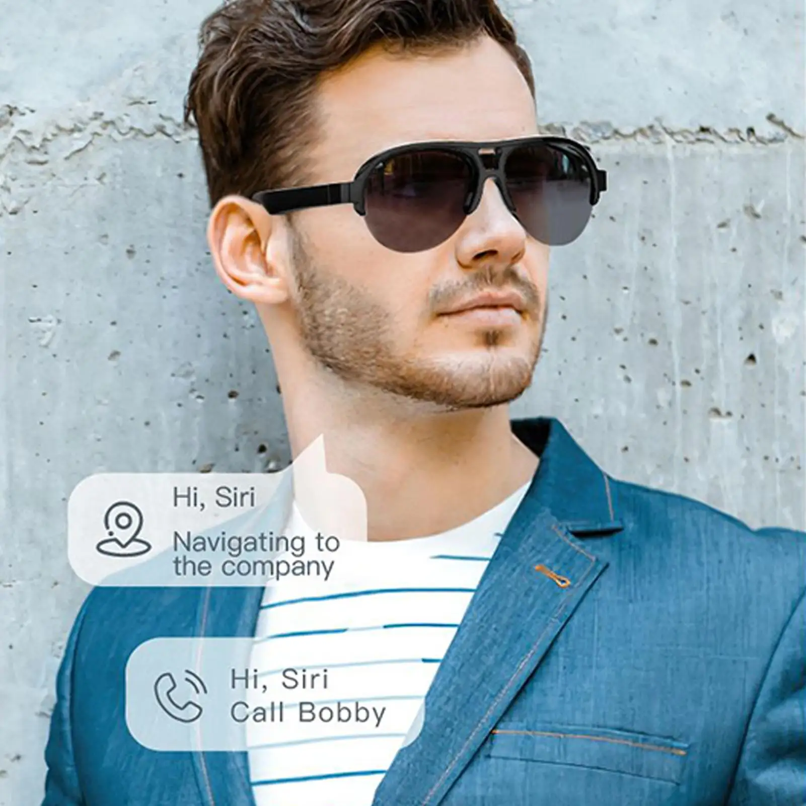 نظارات الصوت الذكية للنساء النظارات الذكية اللاسلكية مشغل الصوت النظارات الشمسية لعشاق الموسيقى والمسافرين