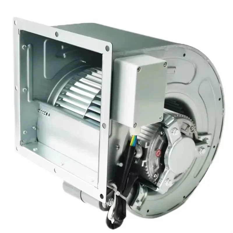 Double import centrifugal fan, AC motor fan with front curved impeller blades DD 7/7 single speed 1250 rpm 2000M3H