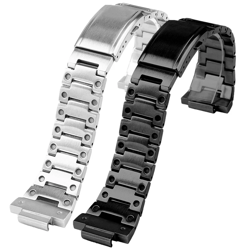 

Hot Sale Solid Stainless Steel Metal WatchBand For Casio Edifice Series GST-B400 EFB-680 CL-7A ECB-10D Watch Strap Bracelet 14mm