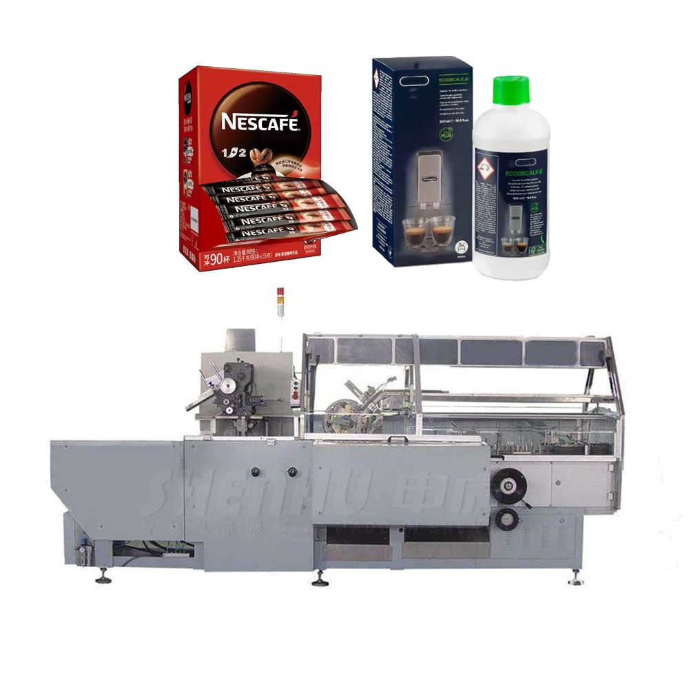 Automatic carton packaging , non-standard custom coffee stick carton packaging , water bottle carton packaging