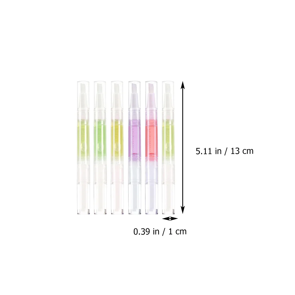 

6Pcs Premium Cuticle Revitalizer Oil Pen for Nourishing Nail Care and Treatment
