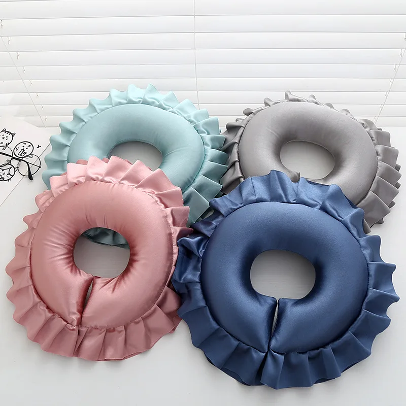 U-Shaped Pillow Massage Table Face Cradle Cushion Spa and Beauty Salon Massage Pillow Facial Comfort Removable and Easy Clean