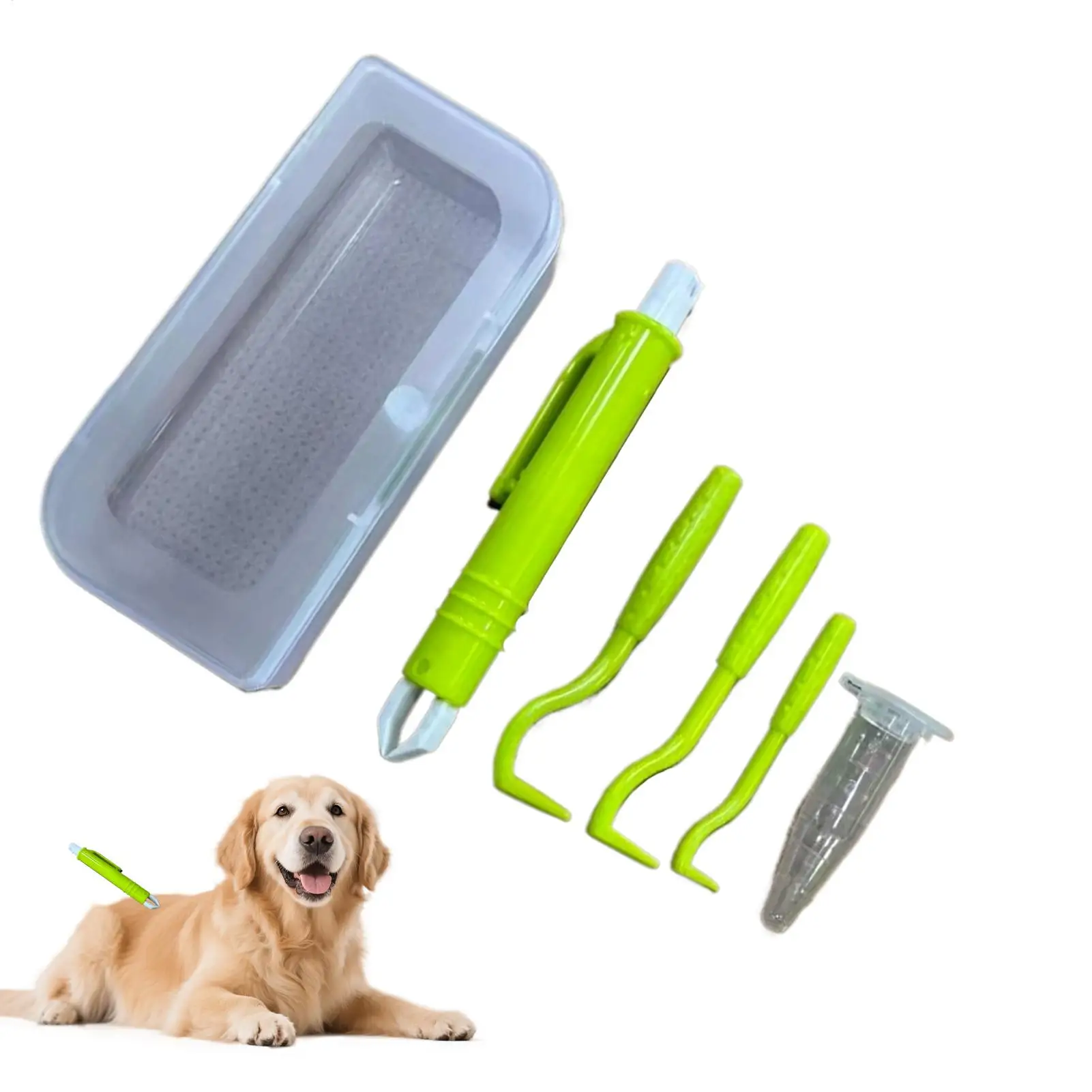 Conjunto de pinças removedoras de carrapatos para animais de estimação, ferramenta portátil e reutilizável para captura de piolhos e pulgas, limpeza sem esforço, suprimentos multifuncionais para higiene.