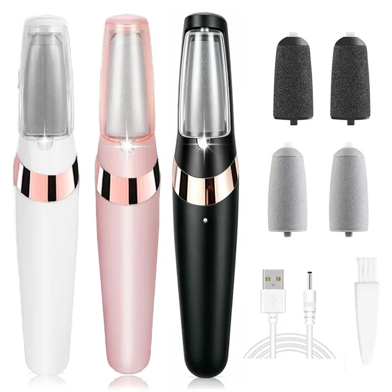 8Pcs Roller Wheels Foot Scrub Head Pedicure Tools Refill File Replacement Heads Rollers Replaceable Roller Foot
