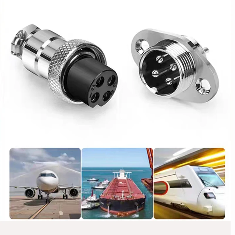 

GX16-4 Diamond -Shaped Aviation Plug Socket Connector，Female Plug Male Socket,TIMOOK