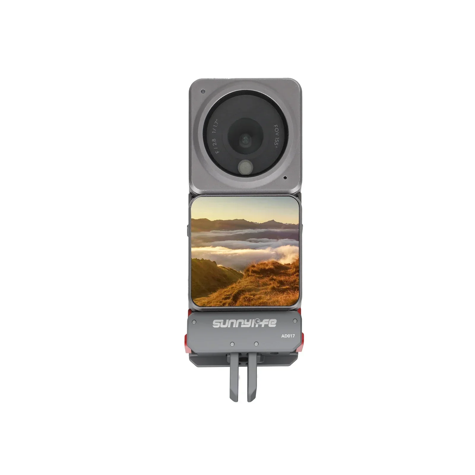 

For DJI Osmo Nano/Osmo 360/Action 5 Pro/4/3 Metal Magnetic Base Mount Quick-Release Two-Jaw Adapter 1/4" Screw Adapter Accessory