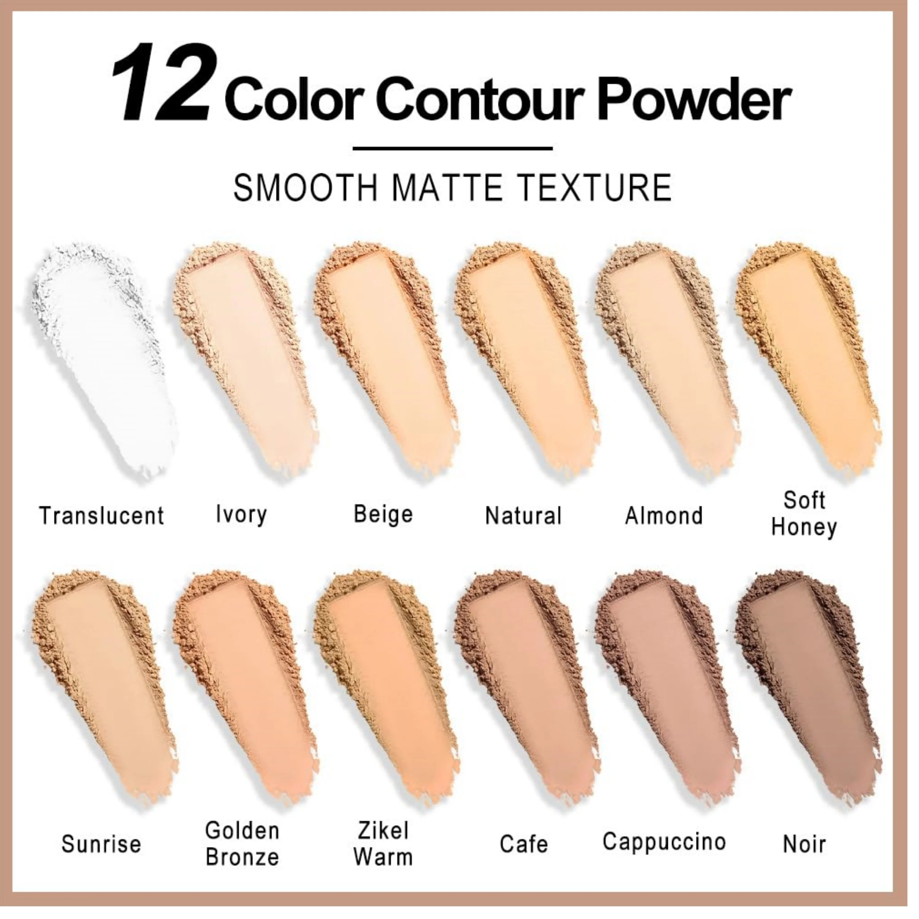 Contouring Makeup Palette for - Highlighter Bronzer Palette recension och pris