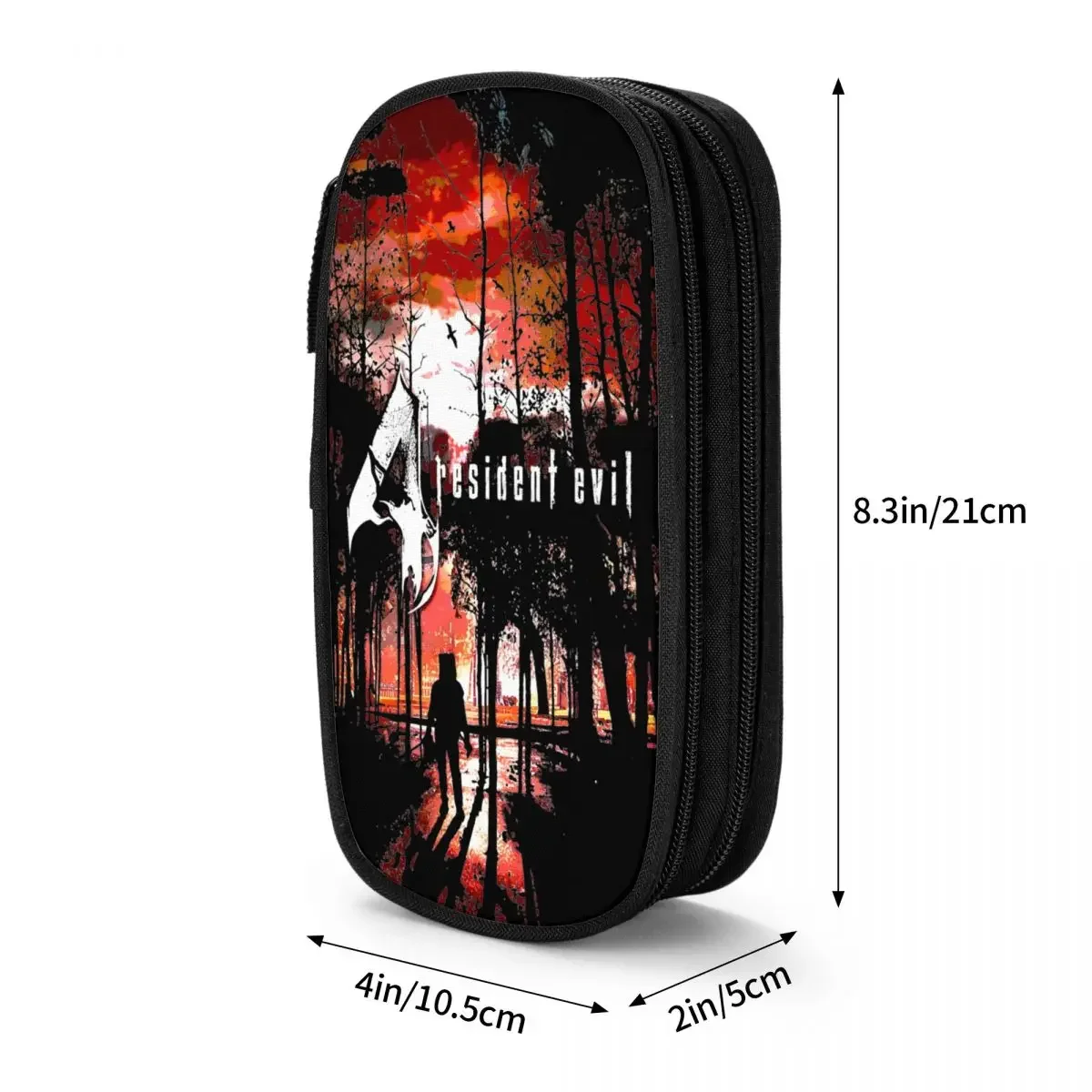 Resident New Eviled 4 Pencil Case Game Umbrella Pencil Pouch Pen Box for Girls Boys Big Capacity Bags Students School Stationery view 6