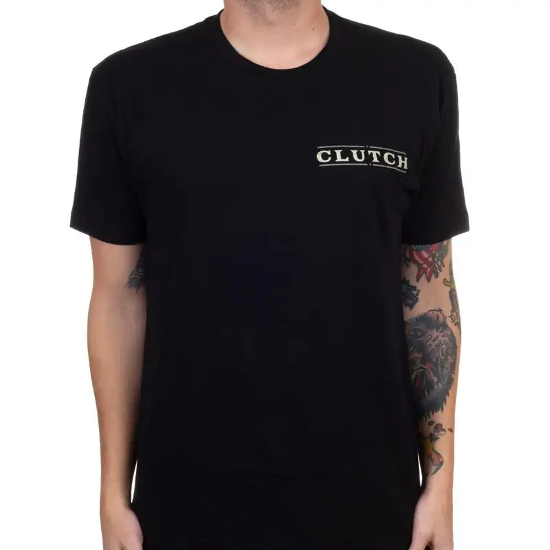 

Аутентичная облегающая футболка с группой CLUTCH Bird Collage S 3XL, НОВИНКА