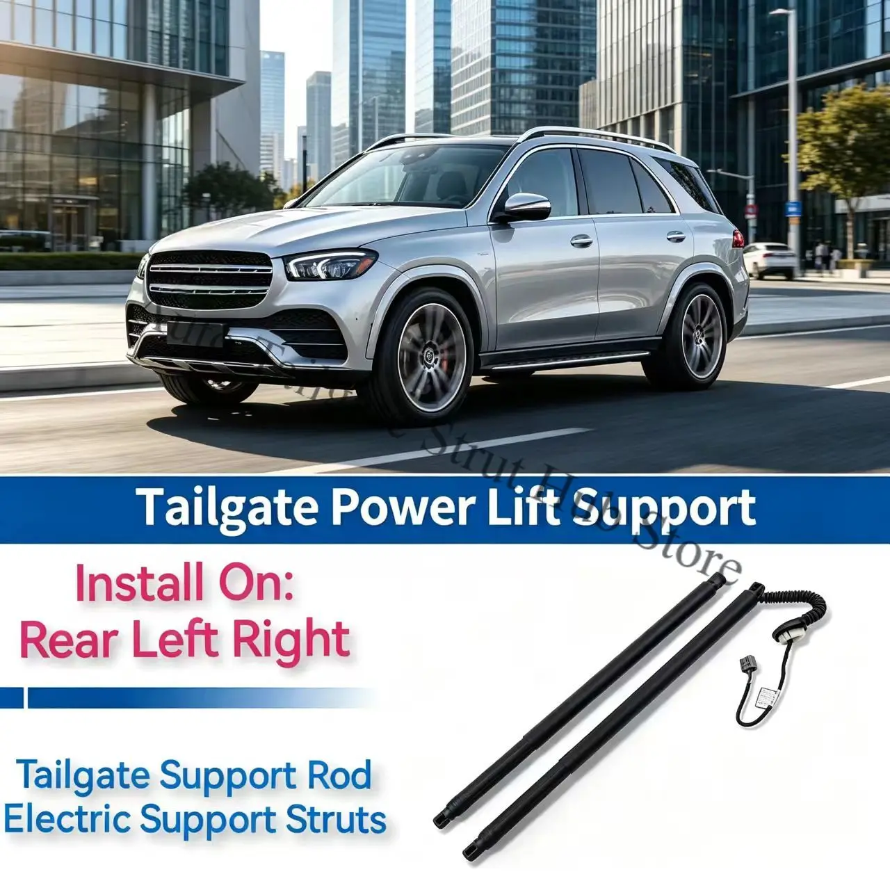 For 2015-2020 Chevy Tahoe Suburban GMC Yukon Escalade Power Hatch Lift Support Electric Tailgate Shock Strut 84306929 23408748