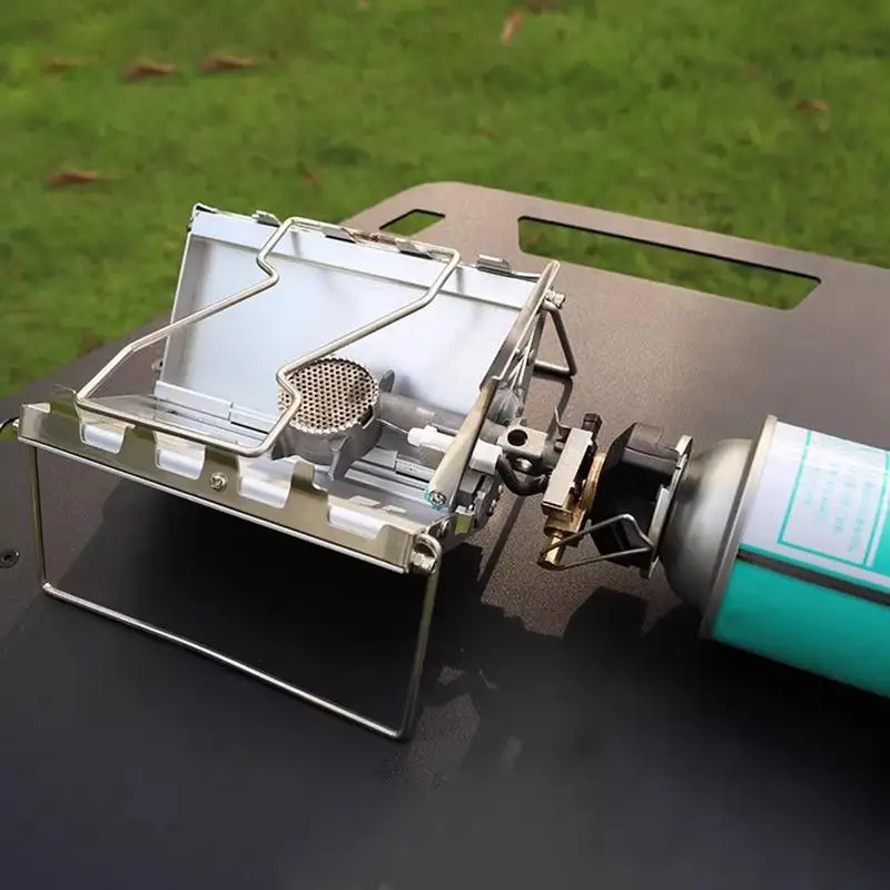 Stove For Camping Camping Burner Cassette Stoves Heavy Duty Outdoor Camping Picnic Stove Backpacking Stove Kit For Outdoor