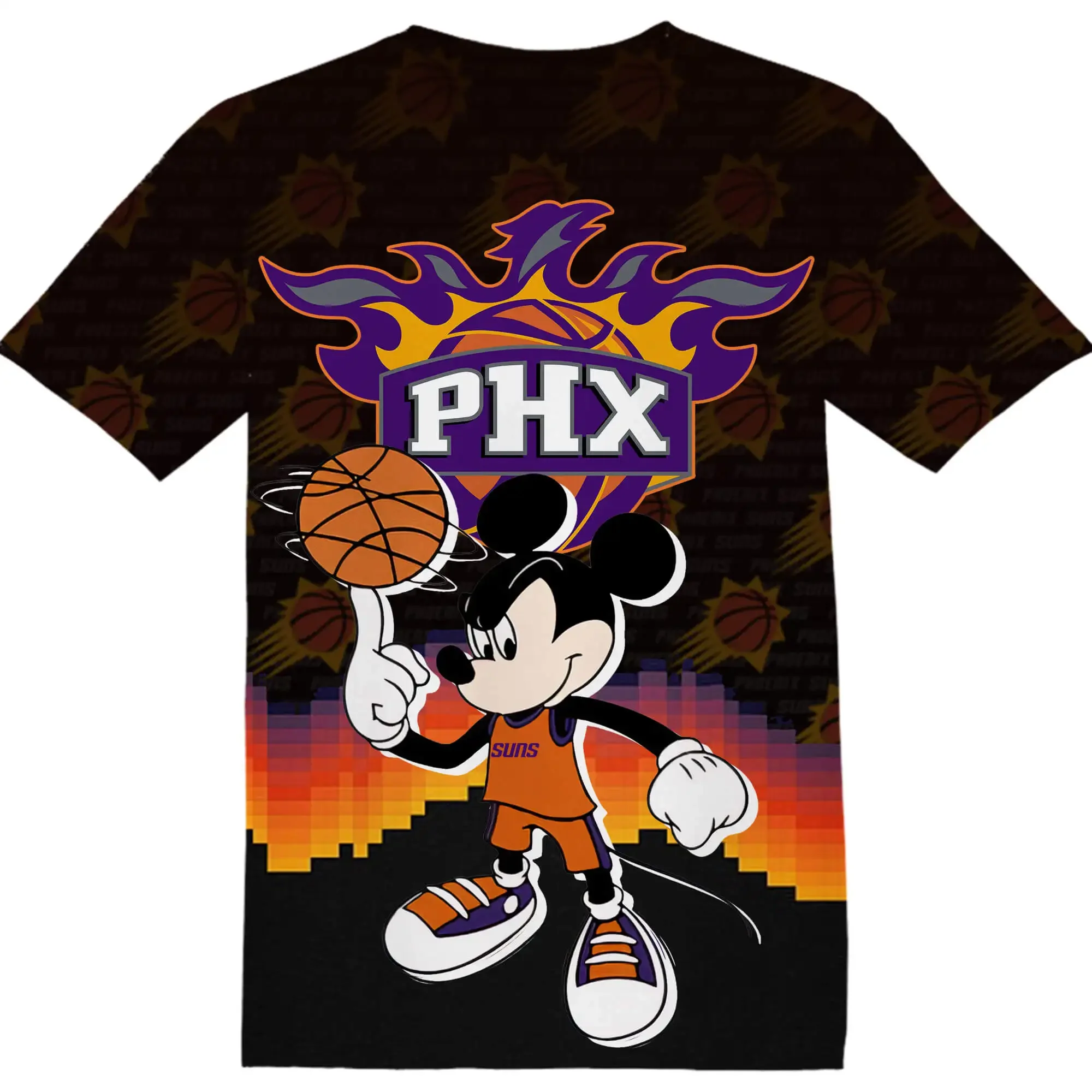 

Summer Disney Mickey Basketball Baseball Football 3D Printed T-Shirt Boys Girls T-Shirt Cartoon Boys Children's Clothing Top