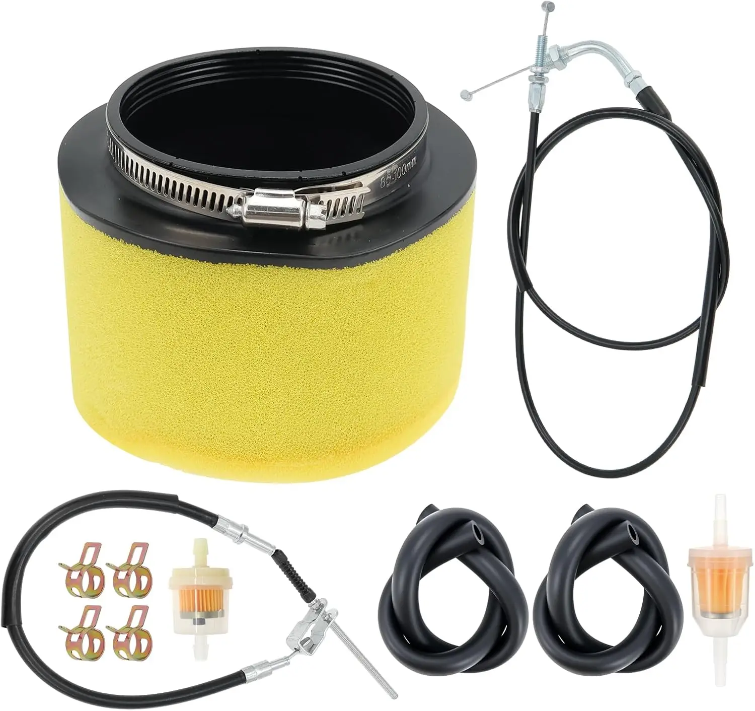

ATC250ES Air Filter Tune Up Kit with Brake&Throttle Cable Fit for Honda ATC250ES Big Red 250 1985-1987 Repalce 17254-HA0-000