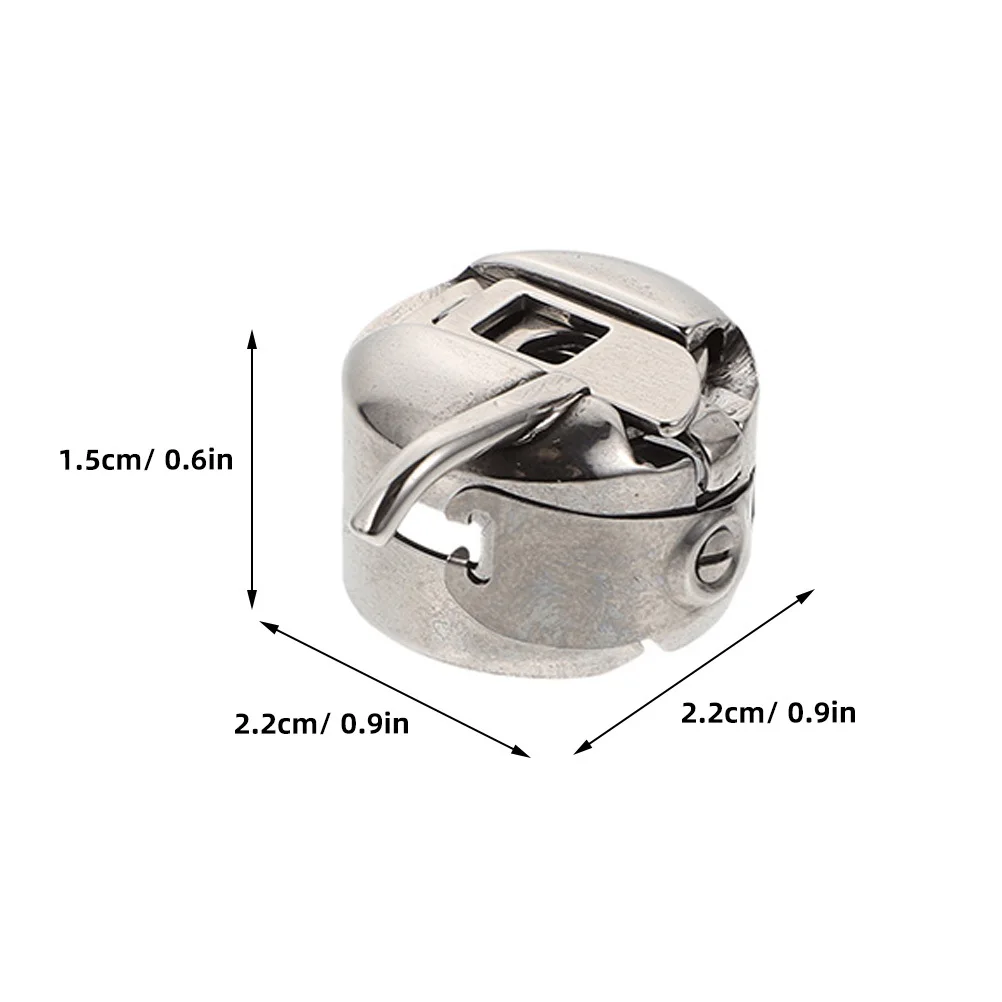 2 قطعة ماكينة خياطة الفولاذ المقاوم للصدأ سطح أملس سهلة التركيب العالمي للآلات المنزلية أجزاء ماكينة خياطة صغيرة