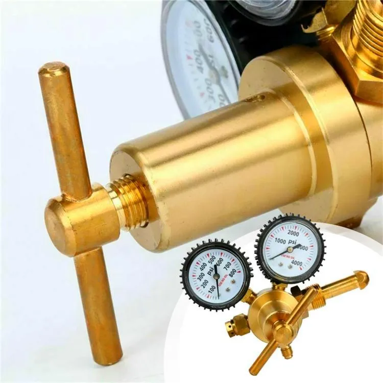 Copper High-Pressure Nitrogen Pressure Reducing Valve CGA580