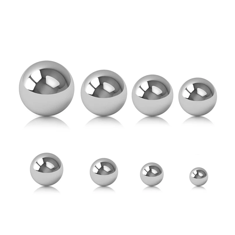 Sfera in acciaio inossidabile 304 Dia 11mm 12mm 13mm 14mm 15mm 16mm-40mm sfere per cuscinetti ad alta precisione sfere rotonde solide lisce