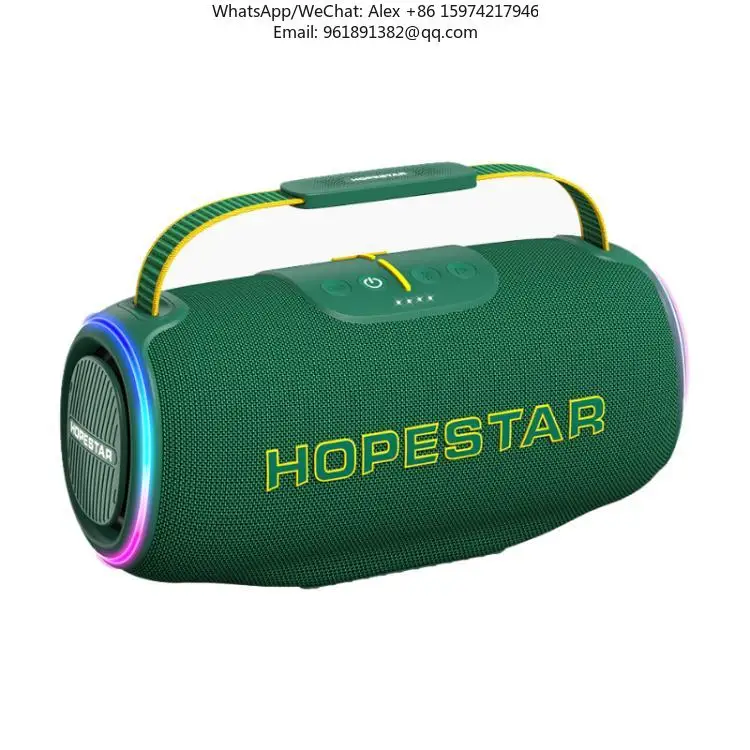 

HOPESTAR H88 70W Outdoor Portable Wireless Speaker Waterproof 8800mAh Battery Smart RGB LED Lighting Supports TF AUX USB TWS