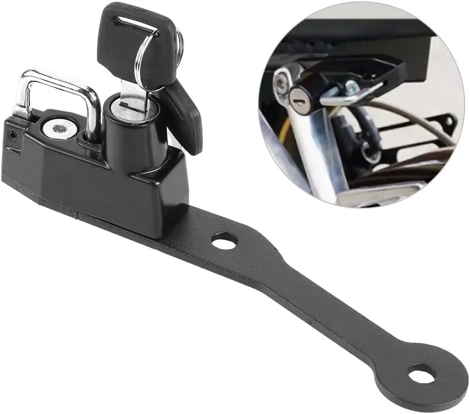 Motorrad Anti-Diebstahl-Helms chloss linke Seite passt für cbr400r cbr500r cb500f Autozubehör