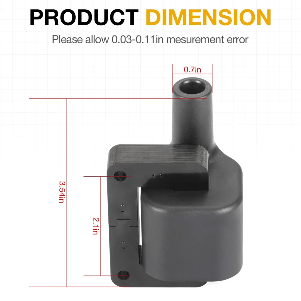 Ignition Coil For Kawasaki KAF820 KAT820 Mule PRO-FXT FX FXR 2015-2023 21121-0724