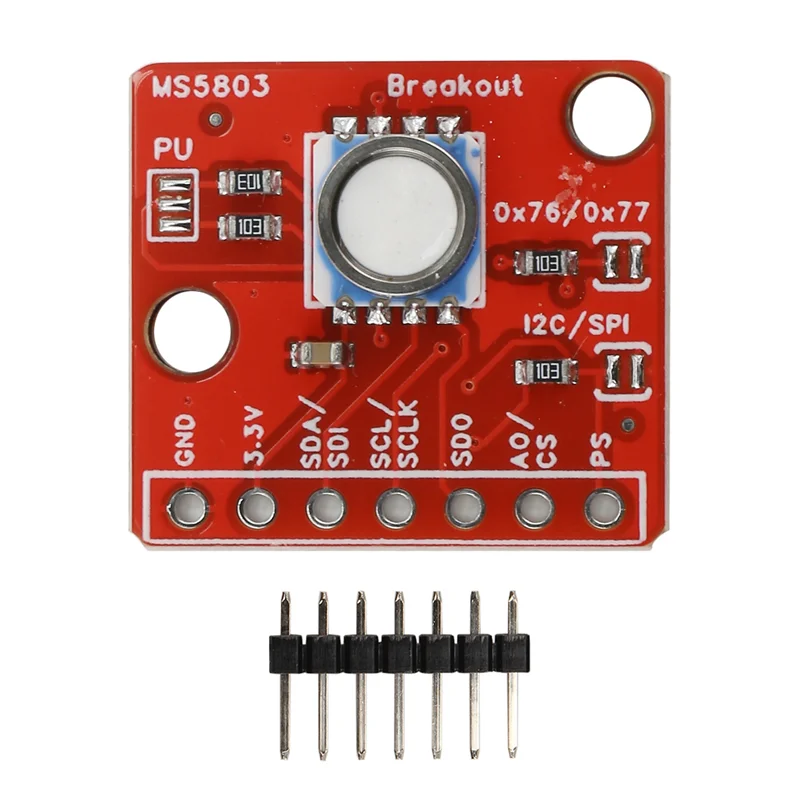 

Stylish-GY-MS5803-14BA для Arduino, совместимый модуль датчика давления жидкости, водонепроницаемый для измерения высоты газа и жидкости