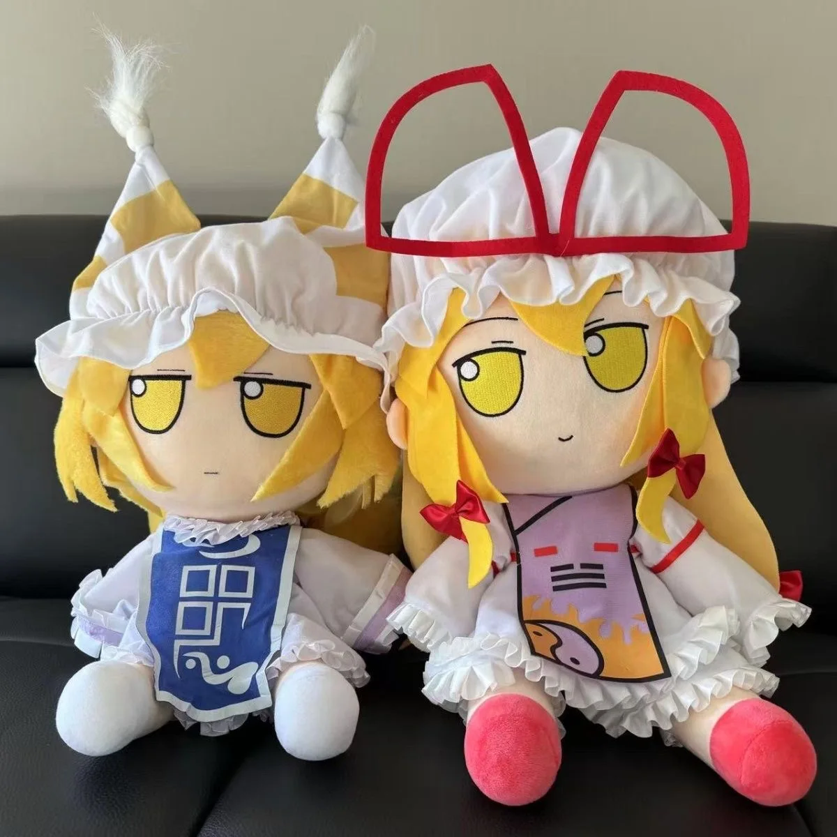 40cm Anime Yakumo Yukari Yakumo Ran Plush Toys TouHou Project Cosplay Stuffed Dolls Dress Up Plushie Pillow Fan Christmas Gifts