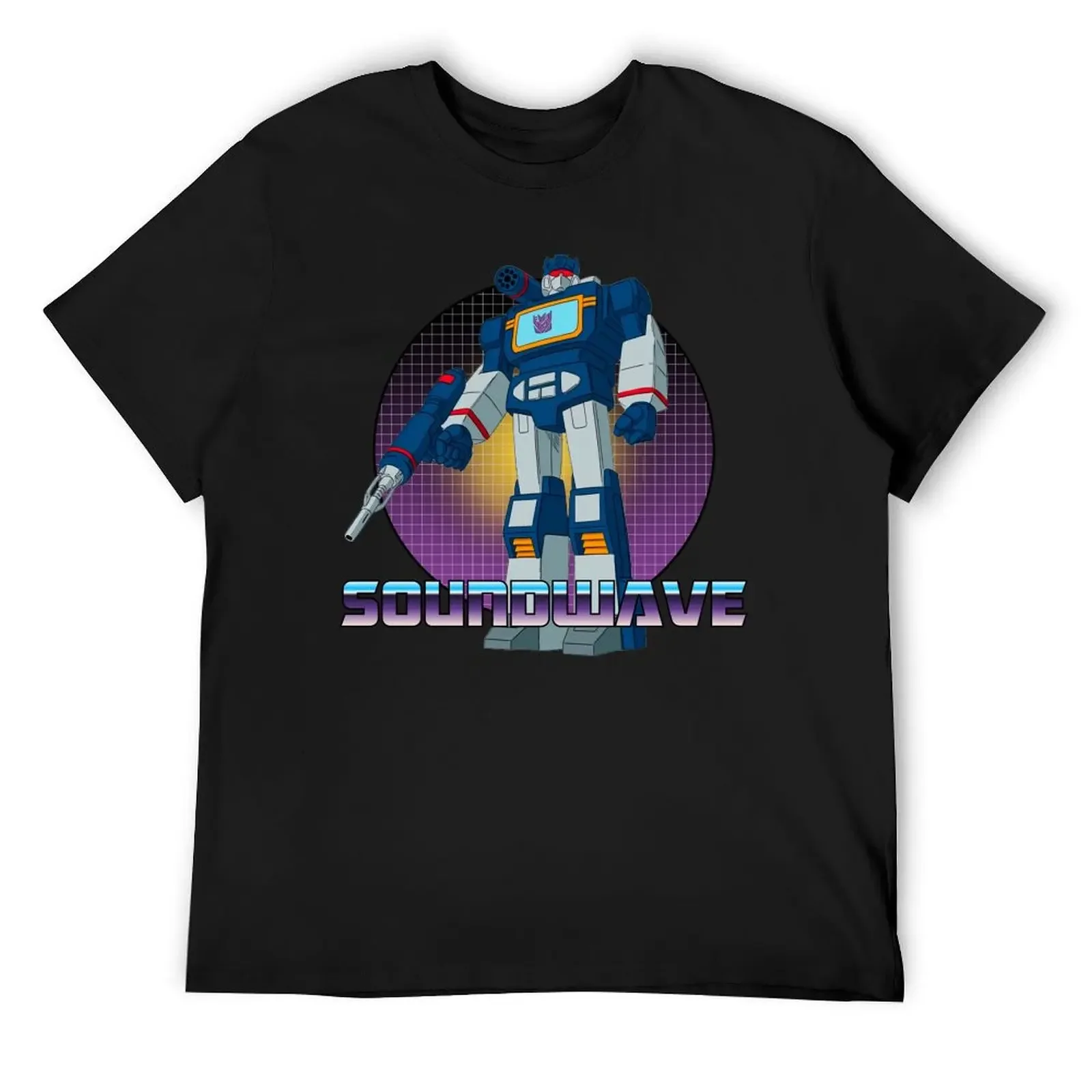 Soundwave Decepticon Transformer G1 T-Shirt quick-drying plus sizes Aesthetic clothing Men's clothing