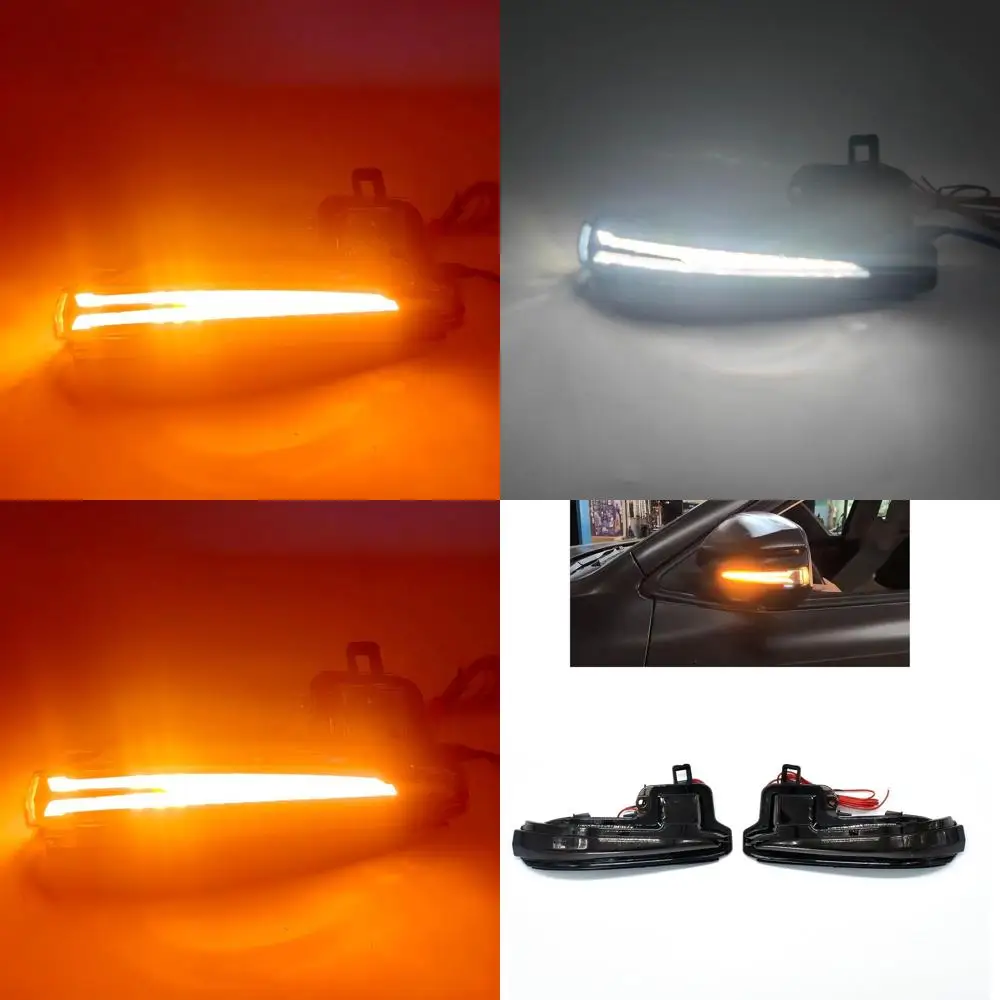 

Sequential Blinker Lights for 2016-2023 Tacoma, 2019-2023 RAV4, 2020-2023 Highlander - LED Side Mirror Lights with Turn Signals