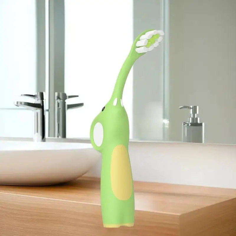 

2Pcs Soft Hair Children Babies Toothbrushes Kids Cute Cartoon Super Soft Bristle Toothbrush Dental Care For 3-6-12Y Kids