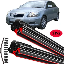 For Toyota Avensis T25 T250 2003 2004 2005 2006 2007 2008 2009 Windscreen Windshield Brushes Accessories Car Front Wiper Blades