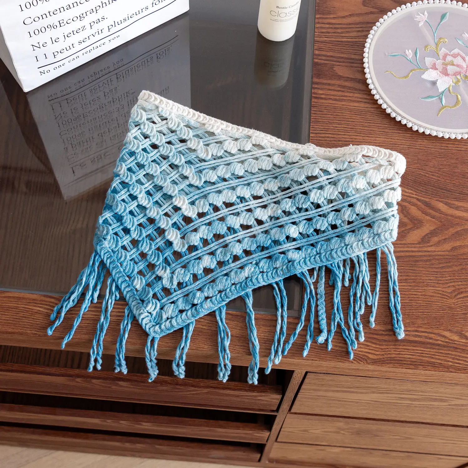 Foulard de tête triangulaire b - Ethnic Fashion Accessories avis et prix
