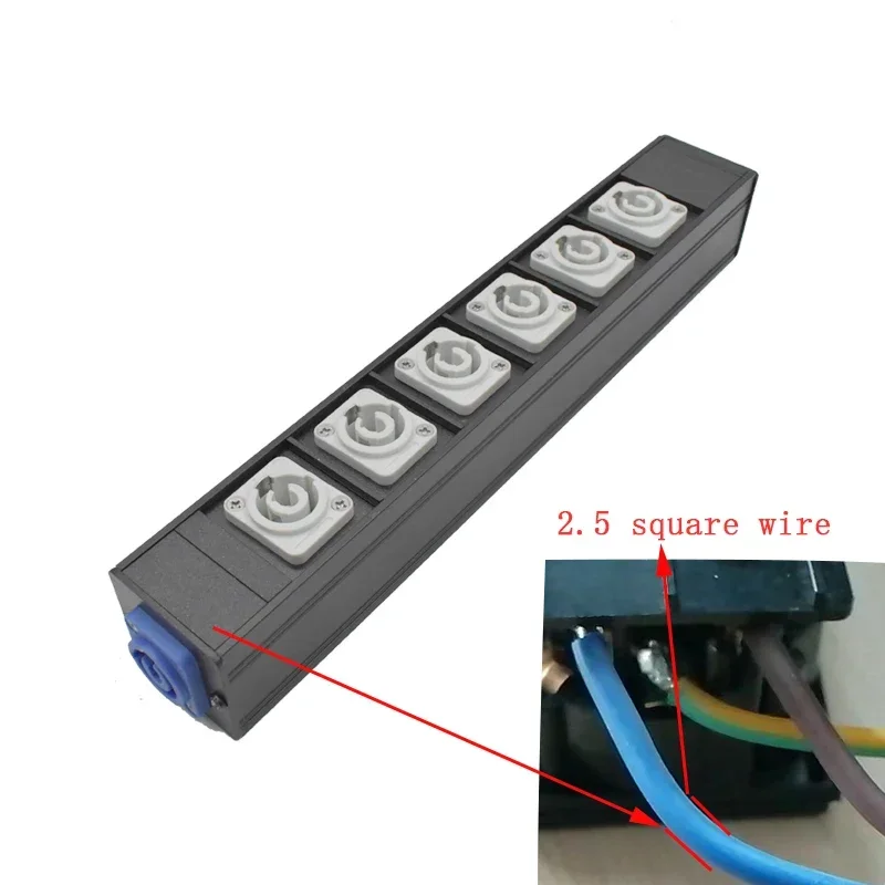 Chassis Light Connector LED Power Con AC Coupler Adapter Extender powercon NAC3MPA NAC3MPB Power Strip SOCKET 20A/250V