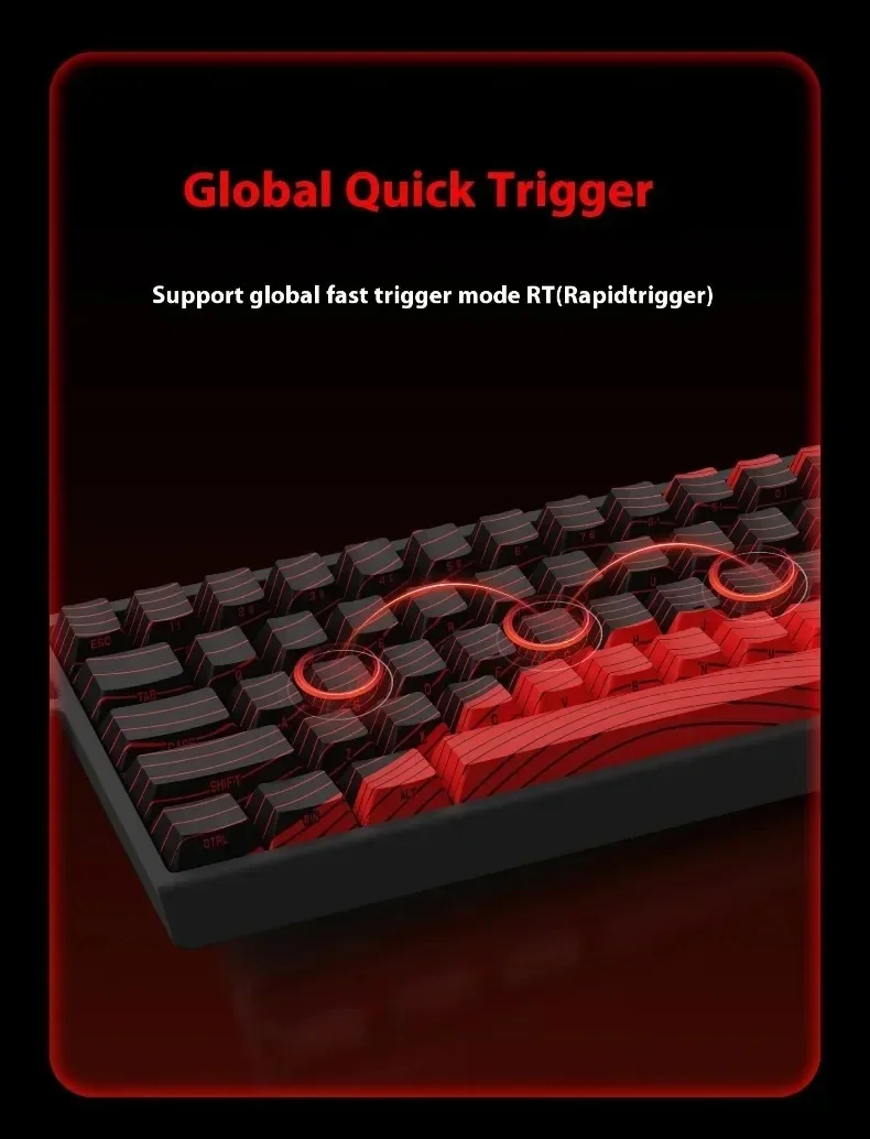 FGG Madlions Mad 60 Pro Mad 68 Pro E-sports مفتاح مغناطيسي لوحة مفاتيح ميكانيكية RGB سلكية مبادلة ساخنة 8K لوحة مفاتيح ألعاب مخصصة