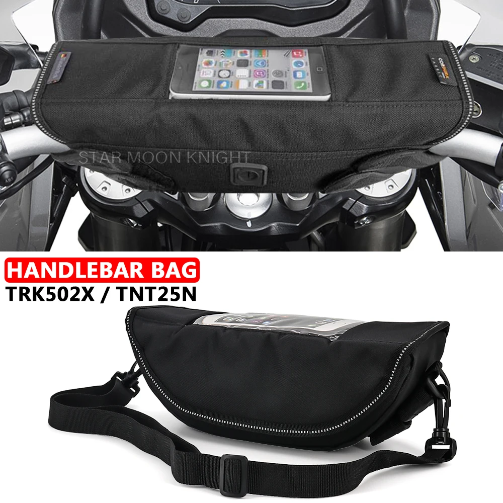 

For Benelli TRK 502 X TRK502X TNT25N TNT 25N Motorcycle Accessories Waterproof Bag Storage Handlebar bag Travel Tool bag