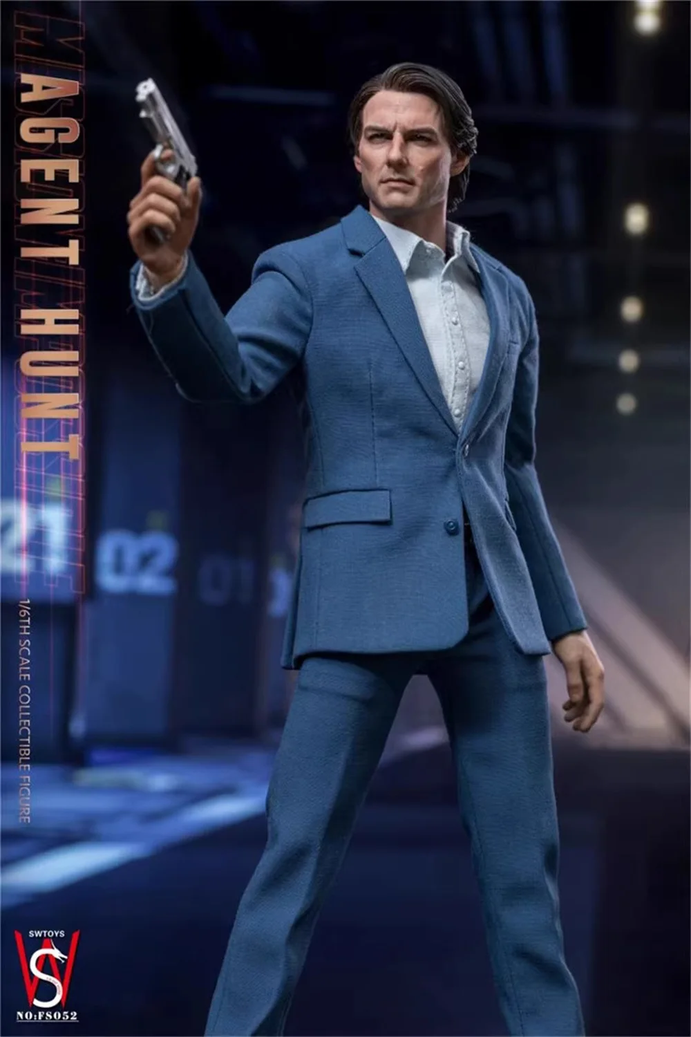 1/6 SWTOYS FS052 Mission the Impossible Handsome Guy Tom Cruise Plattform Komplettset bewegliche Actionfigur Geschenk zum Sammeln