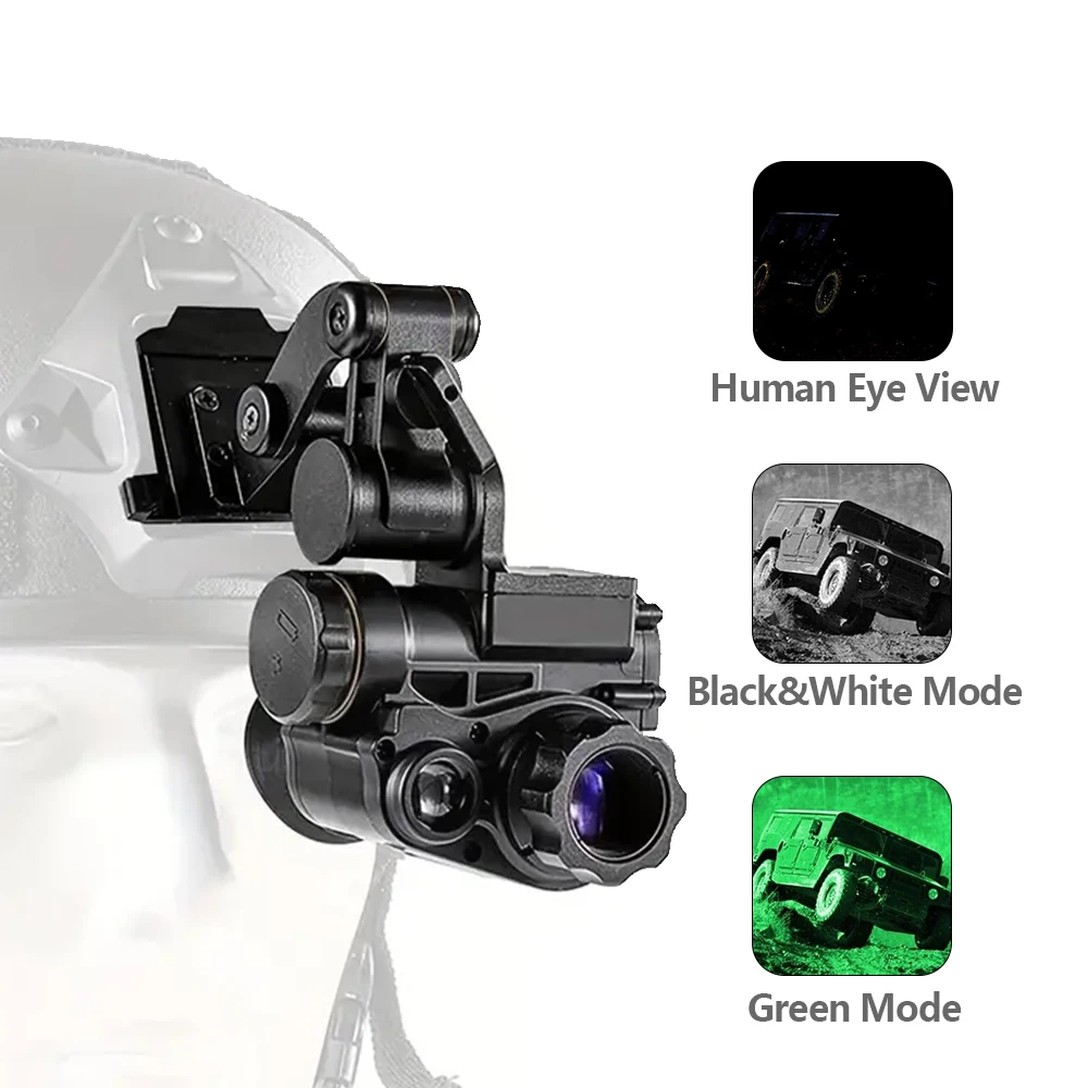 TRV Tactical NVG10 Night Vision Monocular Head Mount IR1920p Digital Infrared Night Vision Googles Device Optics Night Vision